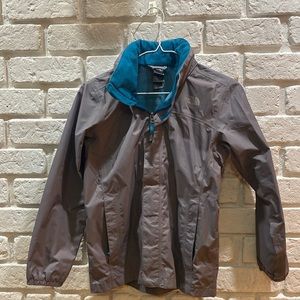 Kids North Face rain jacket
